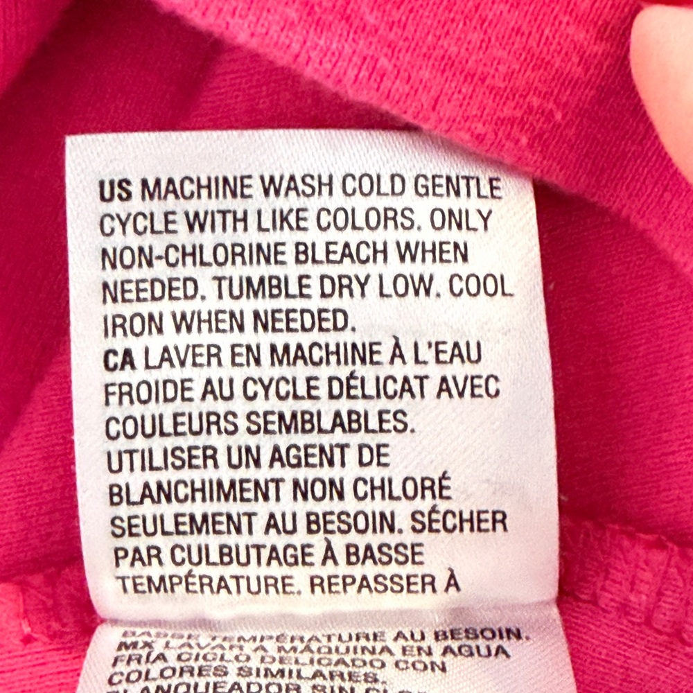Karen Scott Pink Short Sleeve Henley Tee - Picture 8 of 8